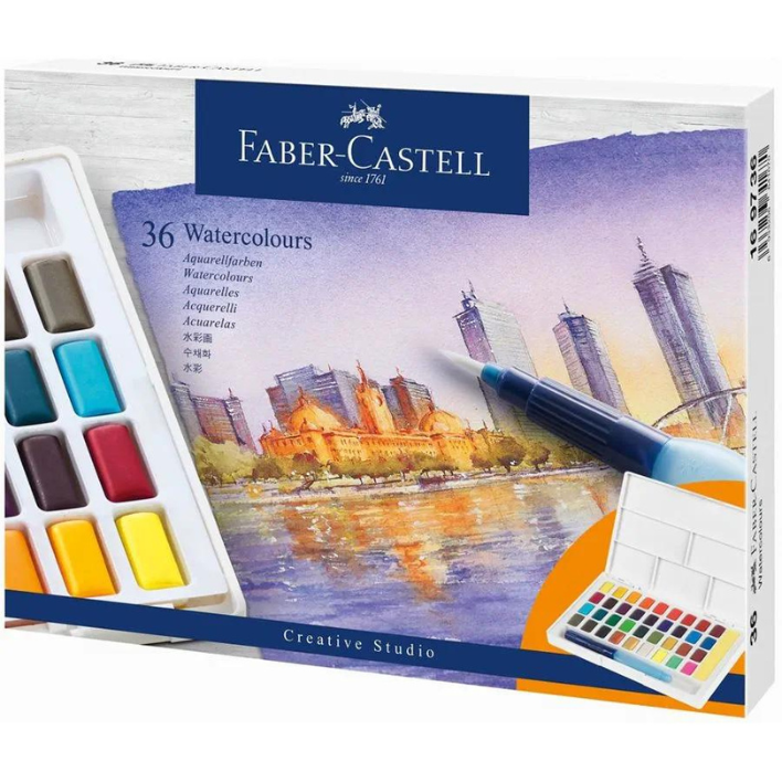 Acuarelas 36 Colores - Faber Castell