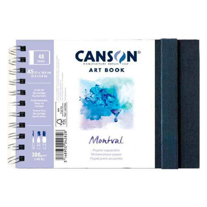 Block Acuarela Canson Art Book A5 300gr