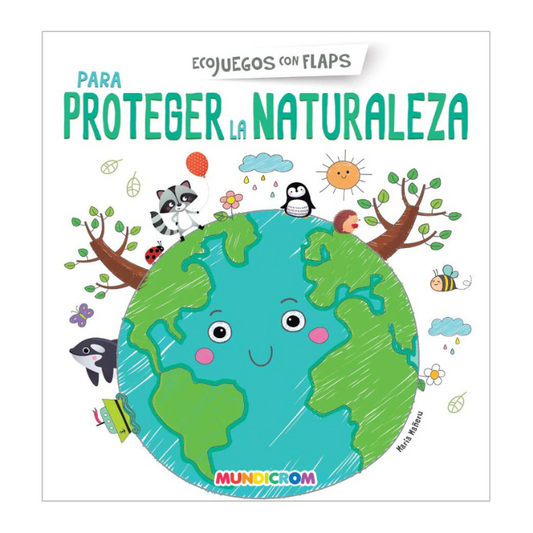 Libro Ecojuego Con Flaps Para Proteger La Naturaleza