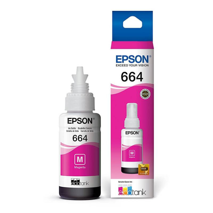 Botella de Tinta Epson 664 Magenta