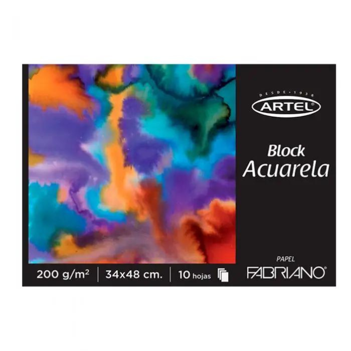 Block Acuarela Artel 24x34cm 200gr