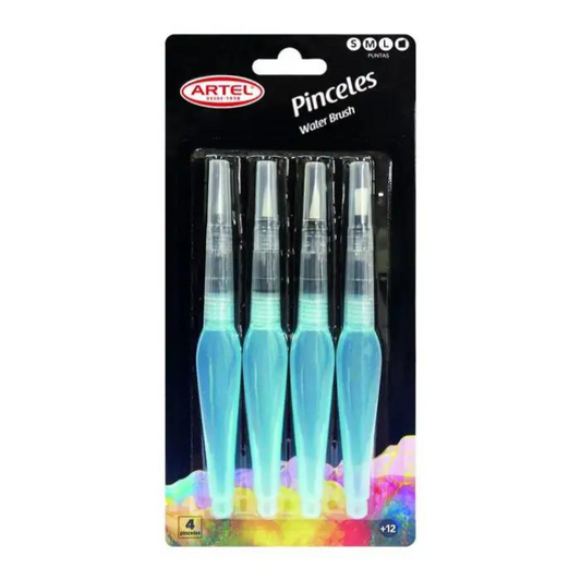 Set 4 Pinceles Water Brush Artel