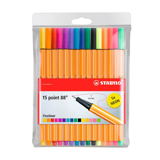 Set Stabilo Pont 88 15 Colores