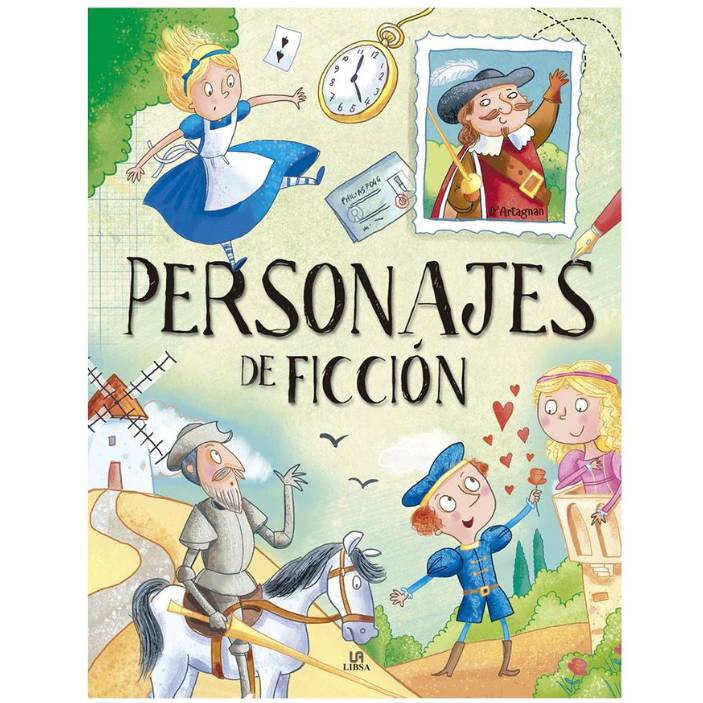 Libro Personajes De Ficción