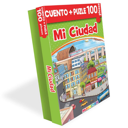 Puzzle Cuento Mi Ciudad (100 Piezas)